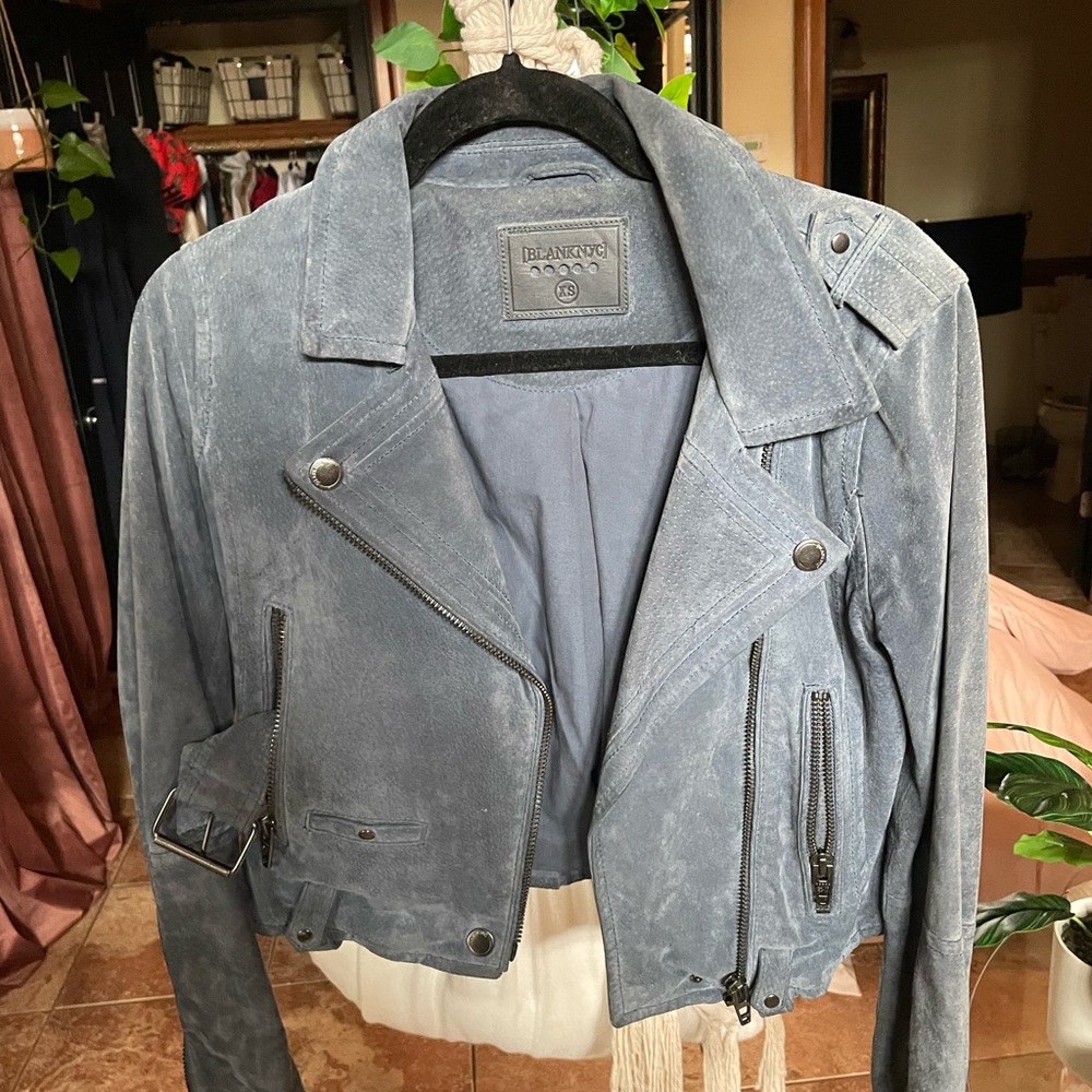 Blank NYC suede jacket